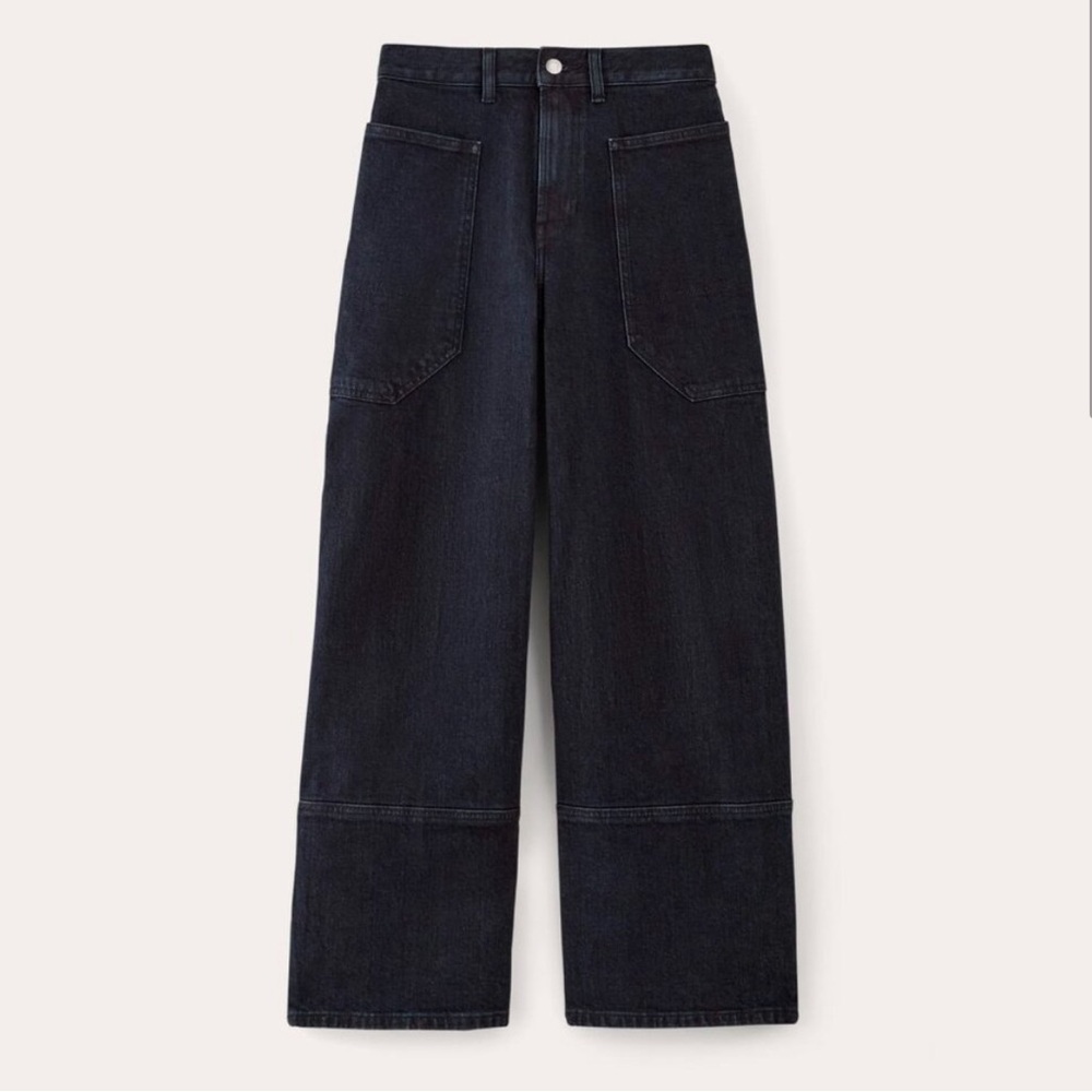 Everlane The Way-High® Gardener Jean 25 dark denim